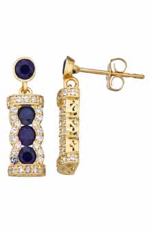 FZN 10K Gold Drop Earrings
