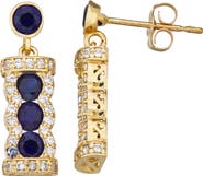 FZN 10K Gold Drop Earrings
