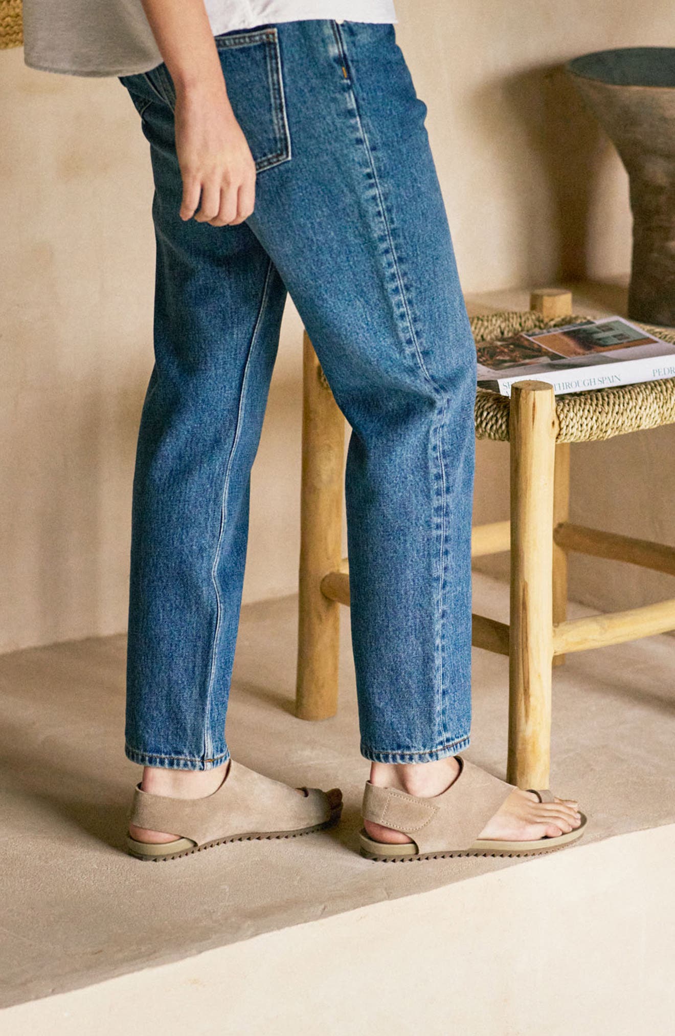 Pedro Garcia Valisa Toe Loop Sandal, Alternate, color, Scirocco Castoro