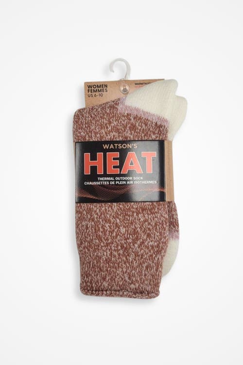 Watson's Womens Heat Thermal Crew Socks