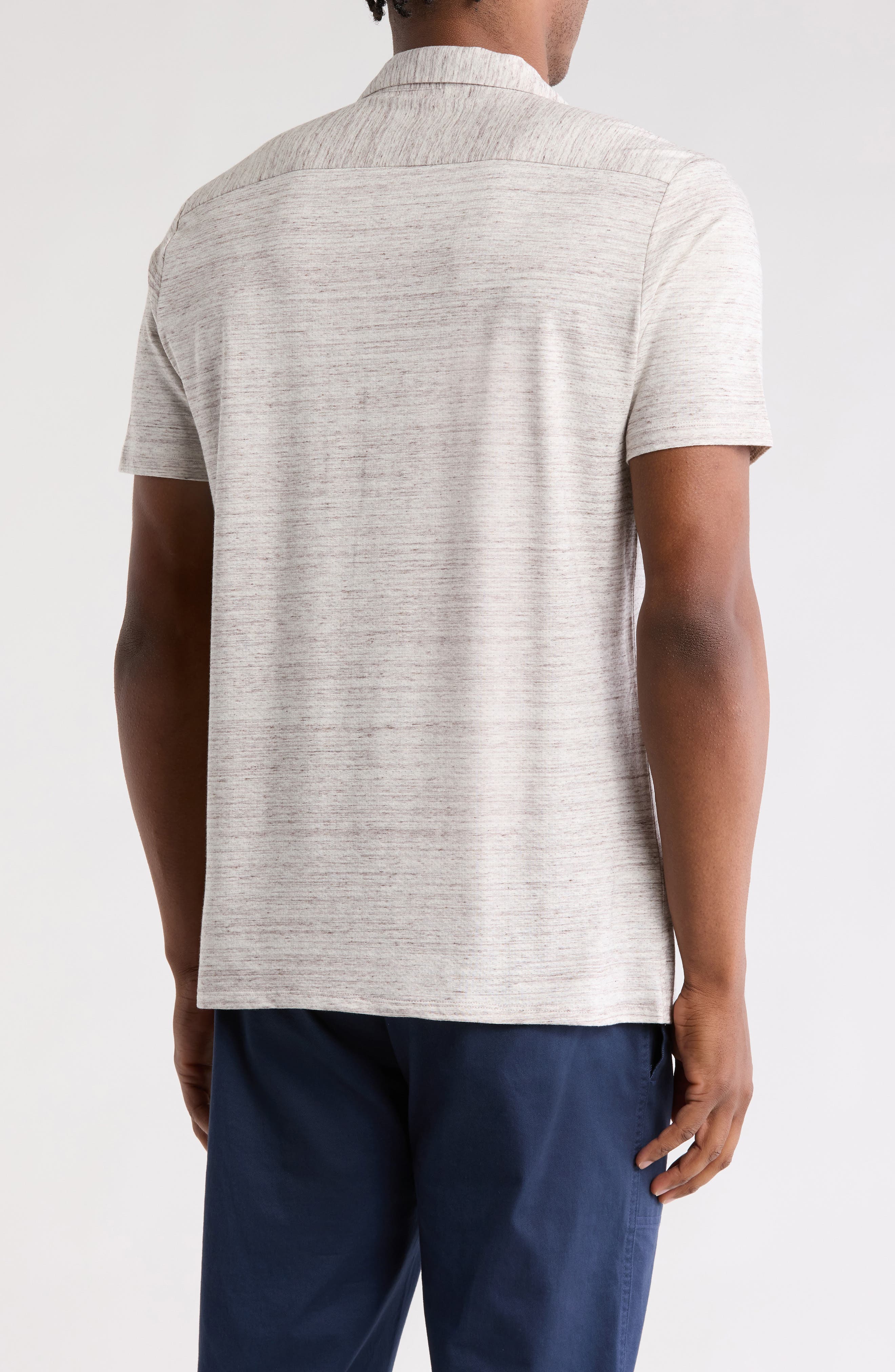 Civil Society Relaxed Fit Pointelle Stitch Camp Shirt (Men) | Nordstromrack