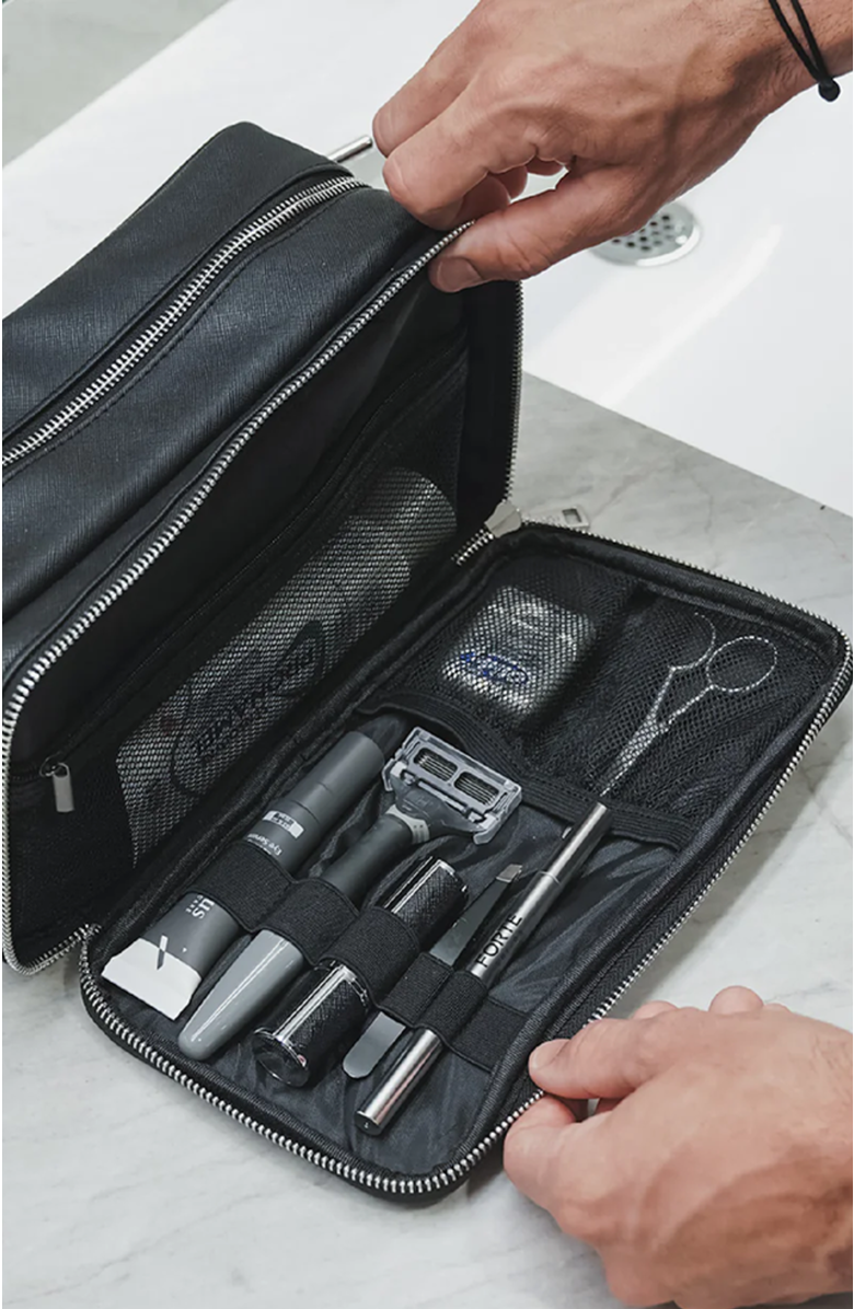 Forte Series Santos Dopp Bag, Alternate, color, Black