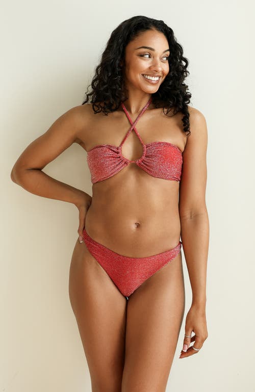 DIPPIN DAISYS DIPPIN DAISYS AMALFI STRING TIE BANDEAU BIKINI TOP
