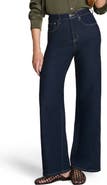 SPANX® SPANXshape™ Authentic 360 High Waist Wide Leg Jeans
