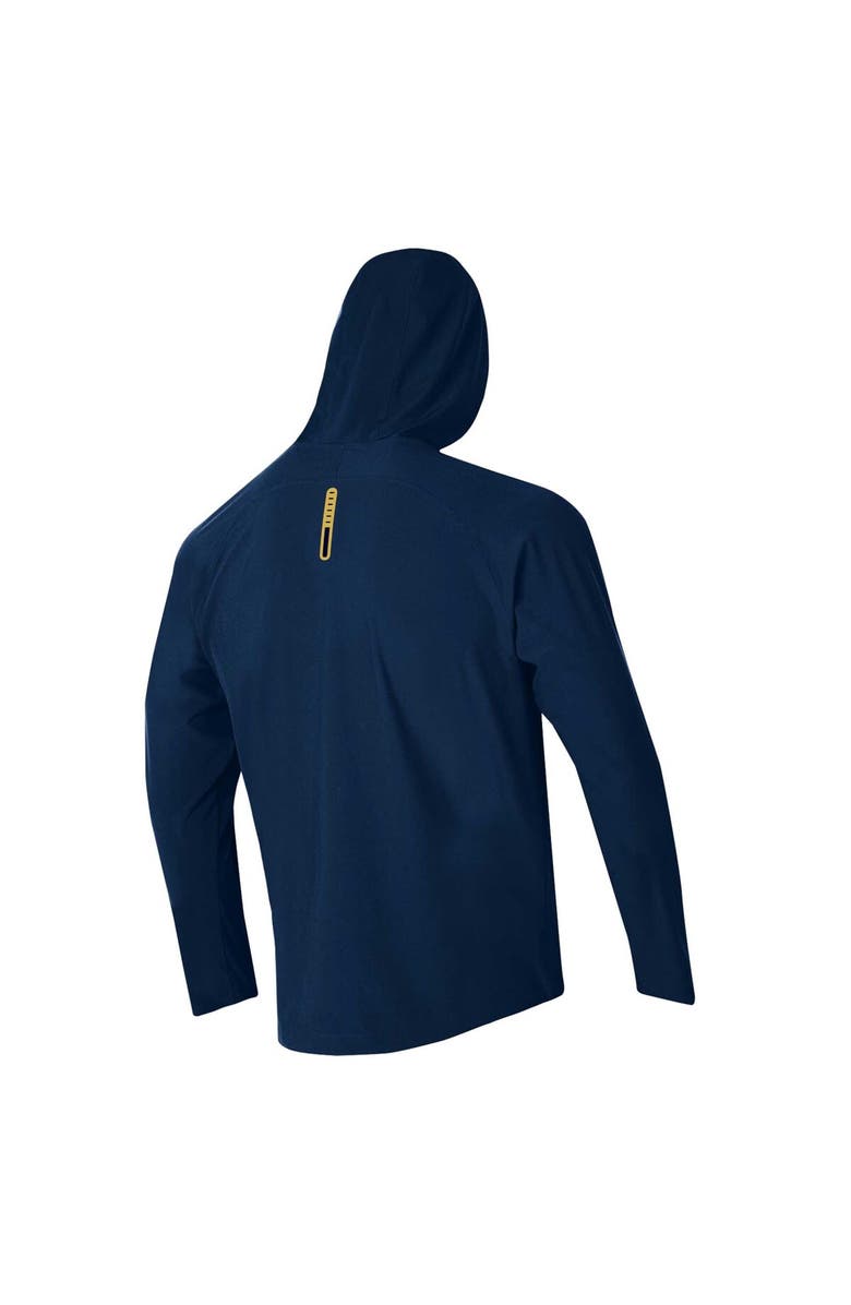 Under Armour Men's Under Armour Navy Notre Dame Fighting Irish Unstoppable Raglan Full-Zip Jacket, Alternate, color, 