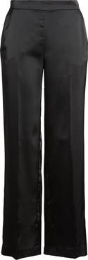 Anne Klein Satin Wide Leg Pants
