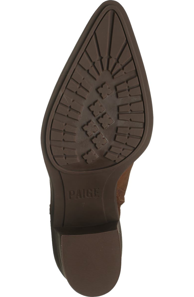 PAIGE Giselle Studded Block Heel Bootie, Alternate, color,