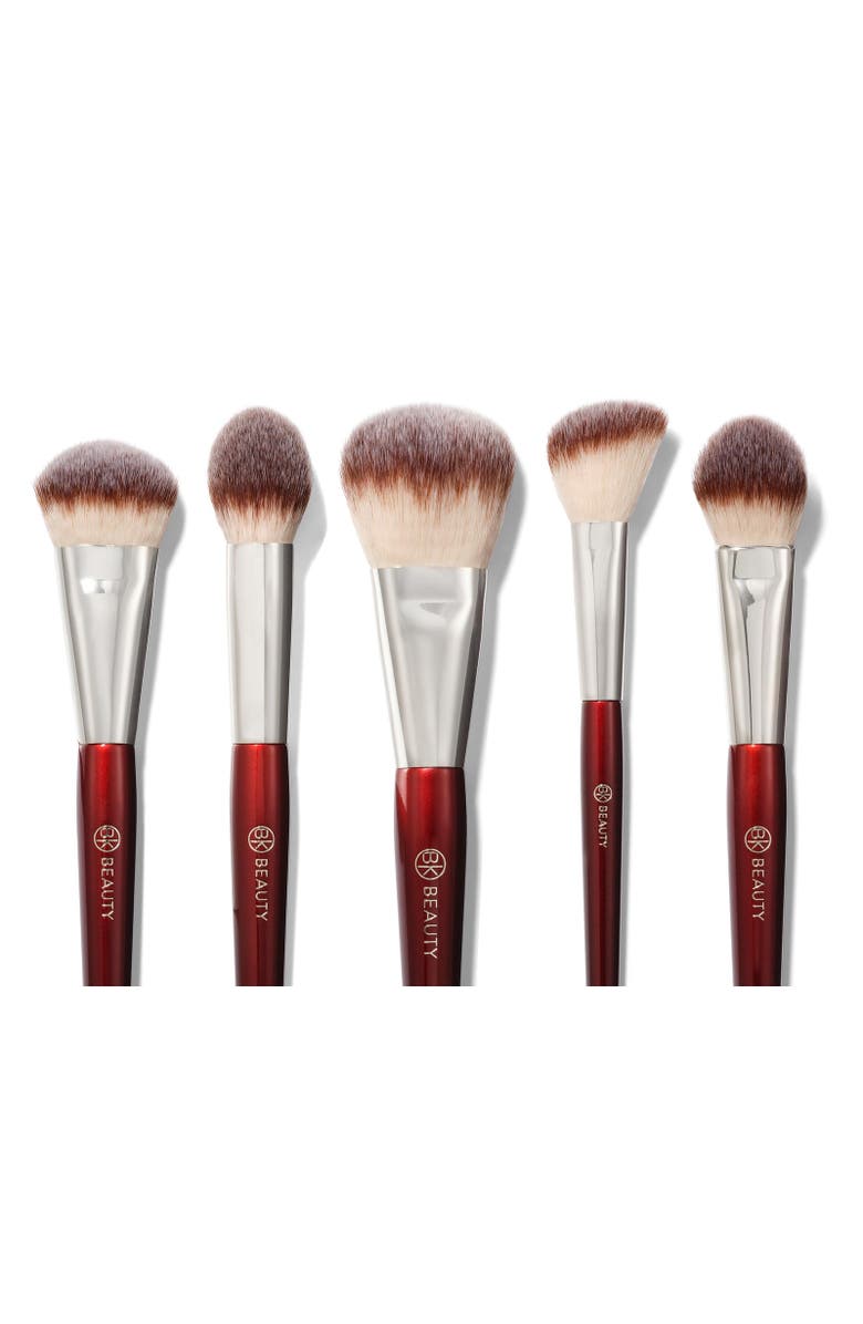 BK Beauty Core Line Extension Face Brush Set, Alternate, color, Burgundy