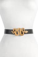 Raina Venom Snake Buckle Belt