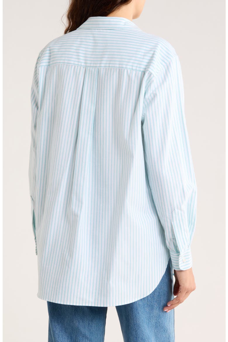 Joedy Boyfriend Button-Up Shirt, Alternate, color, SEA FOAM S