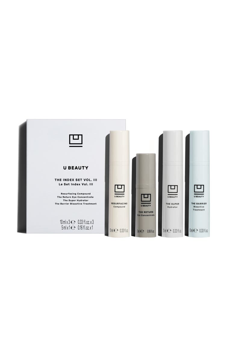 U Beauty The Index Set Vol. III Skin Care Set, Alternate, color, 
