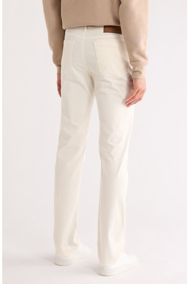 Stretch Cotton Blend 5-Pocket Pants, Alternate, color, ECRU