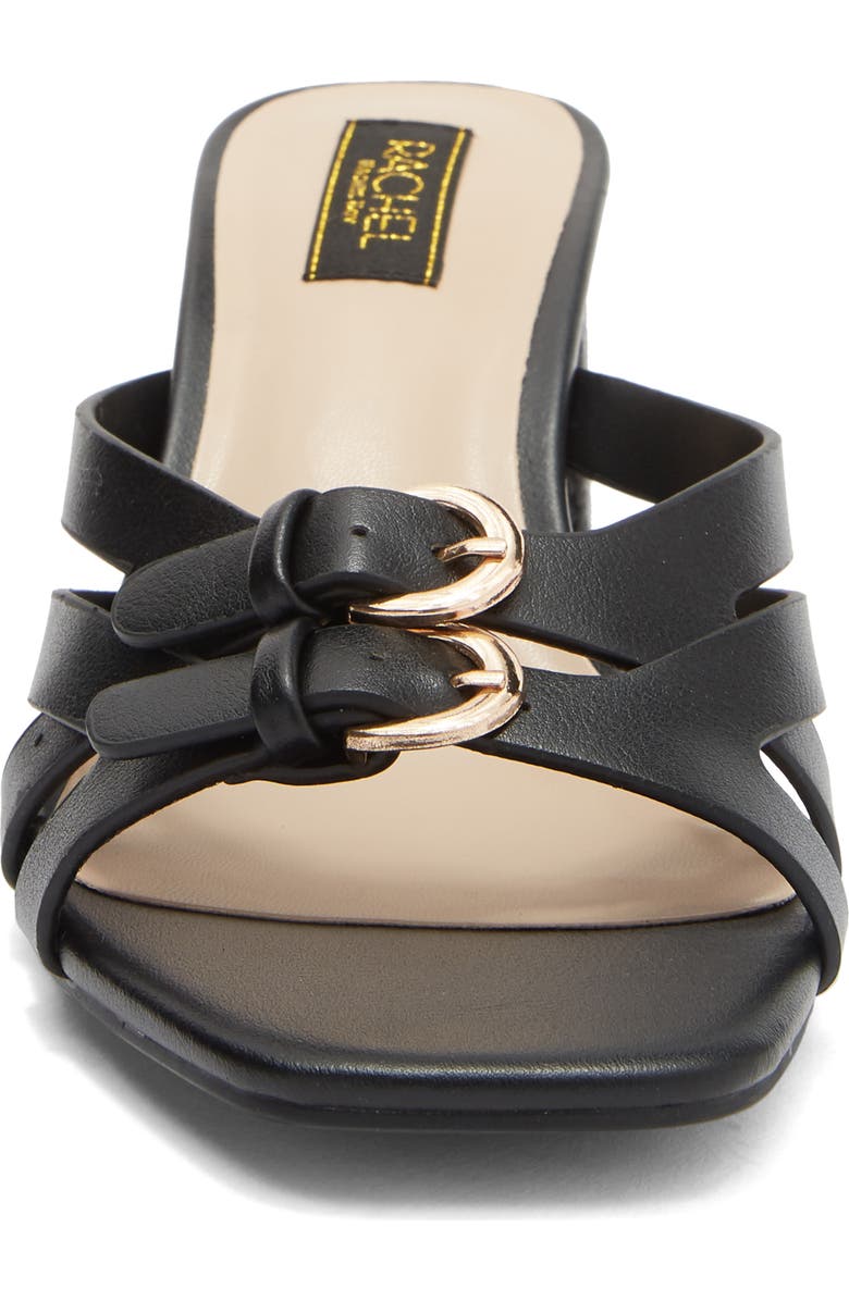 RACHEL Rachel Roy Sorrento Block Heel Slide Sandal, Alternate, color, Black
