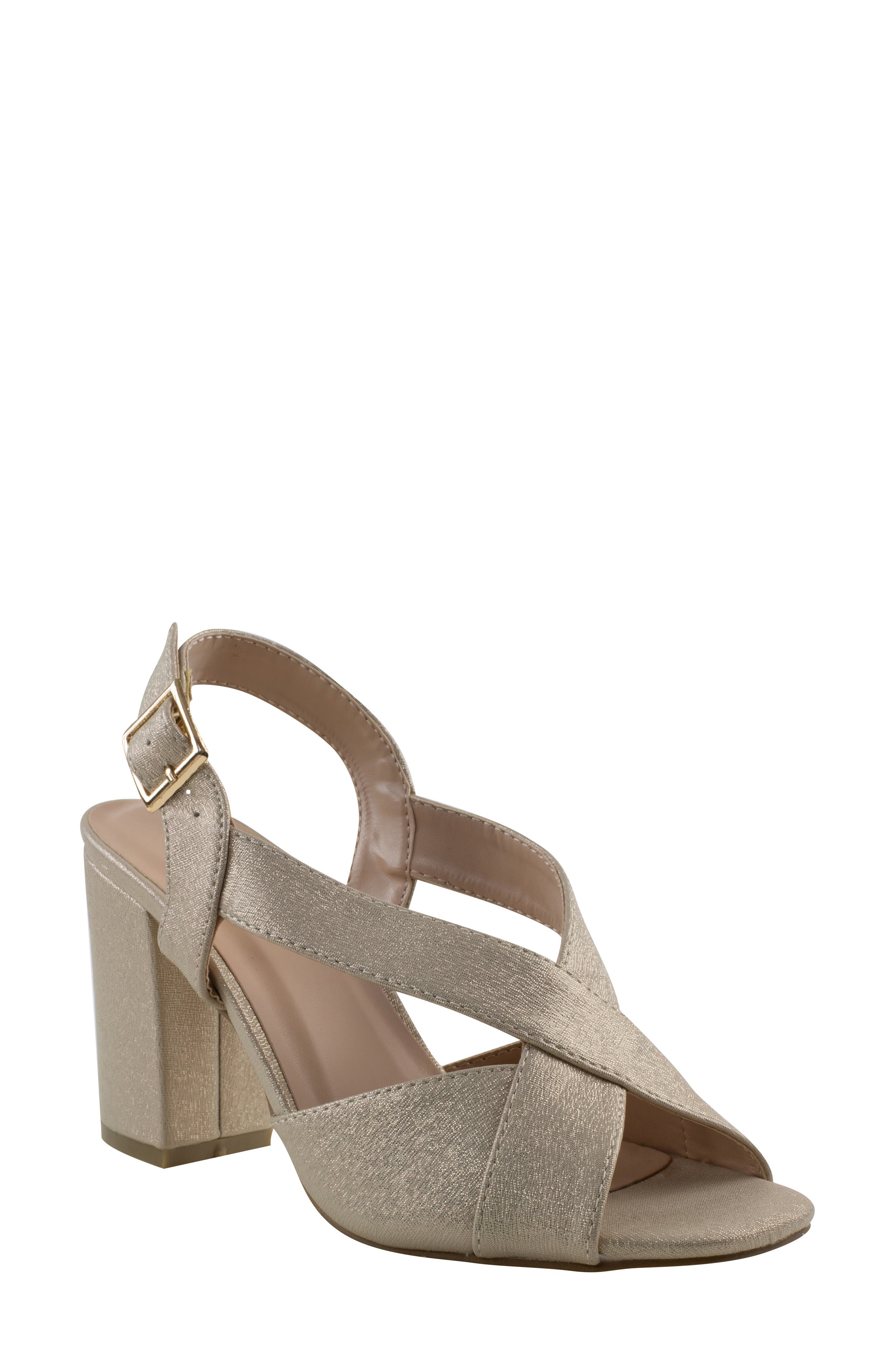 Hibiscus Slingback Sandal, Main, color, CHAMPAGNE