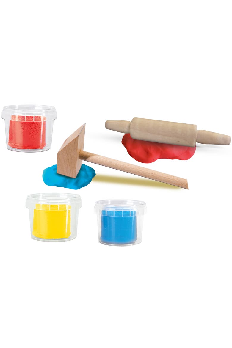 My First Dough With Tools, 3 Color 3oz Tubs, Kids 1+, Alternate, color, Multicolored