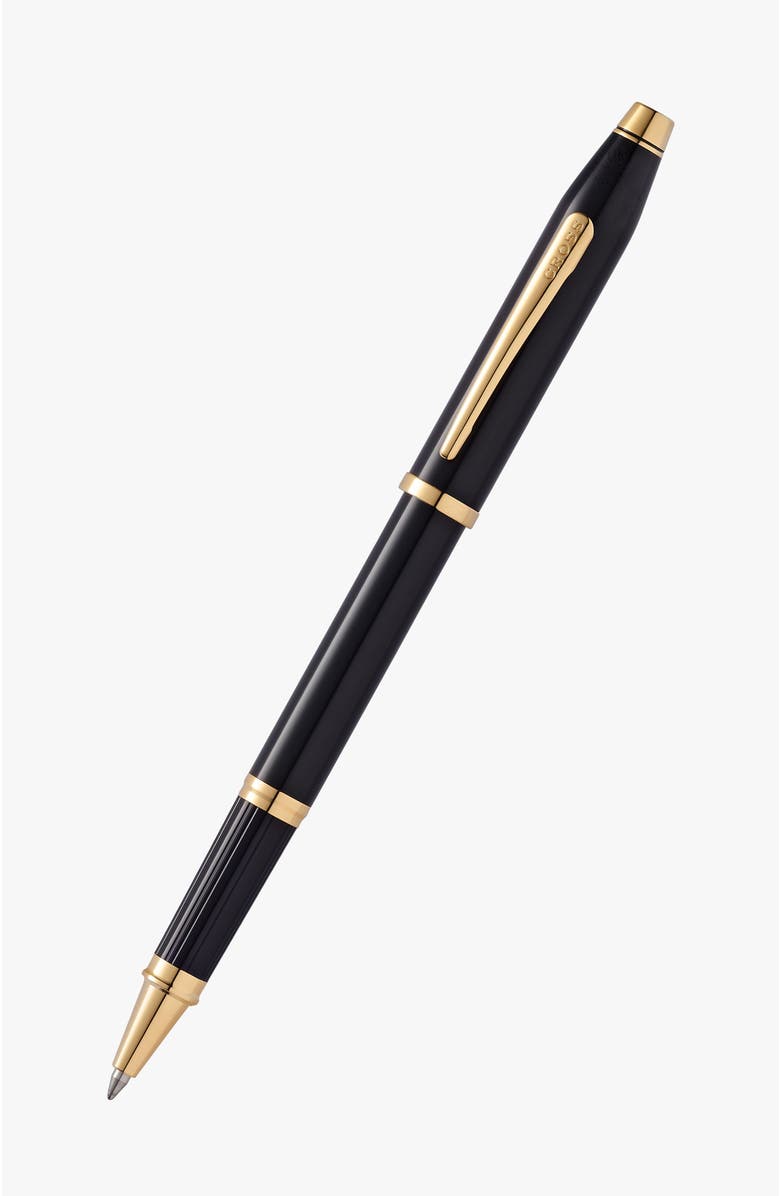 A.T. Cross Century II Cherry Blossom Rollerball Pen, Main, color, Black