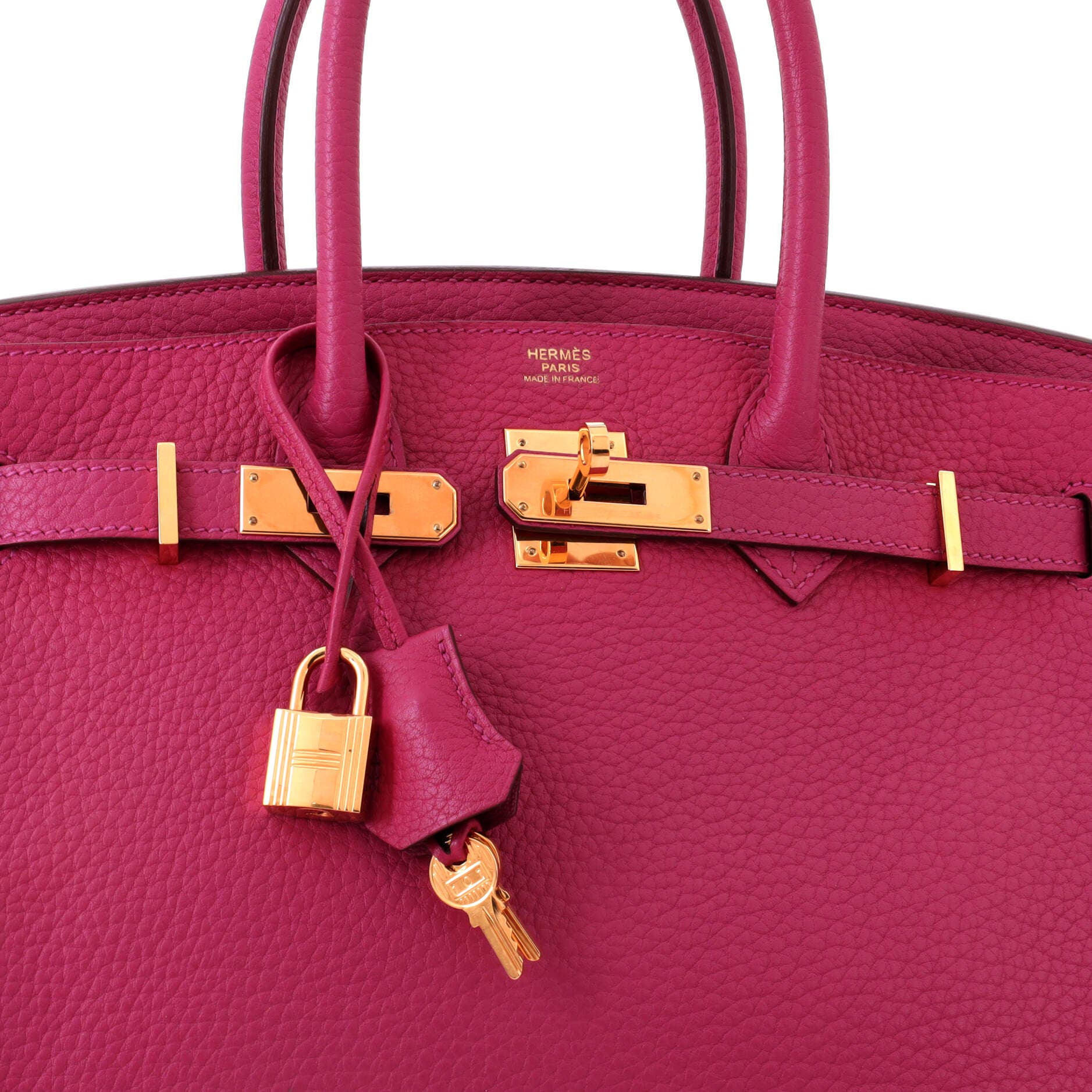 Birkin Handbag Pink Fjord with Gold Hardware 30, Alternate, color, Pink