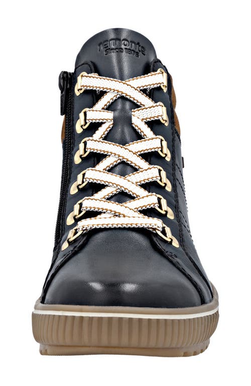 Remonte Maditta 81 Water Resistant High Top Sneaker In Gray