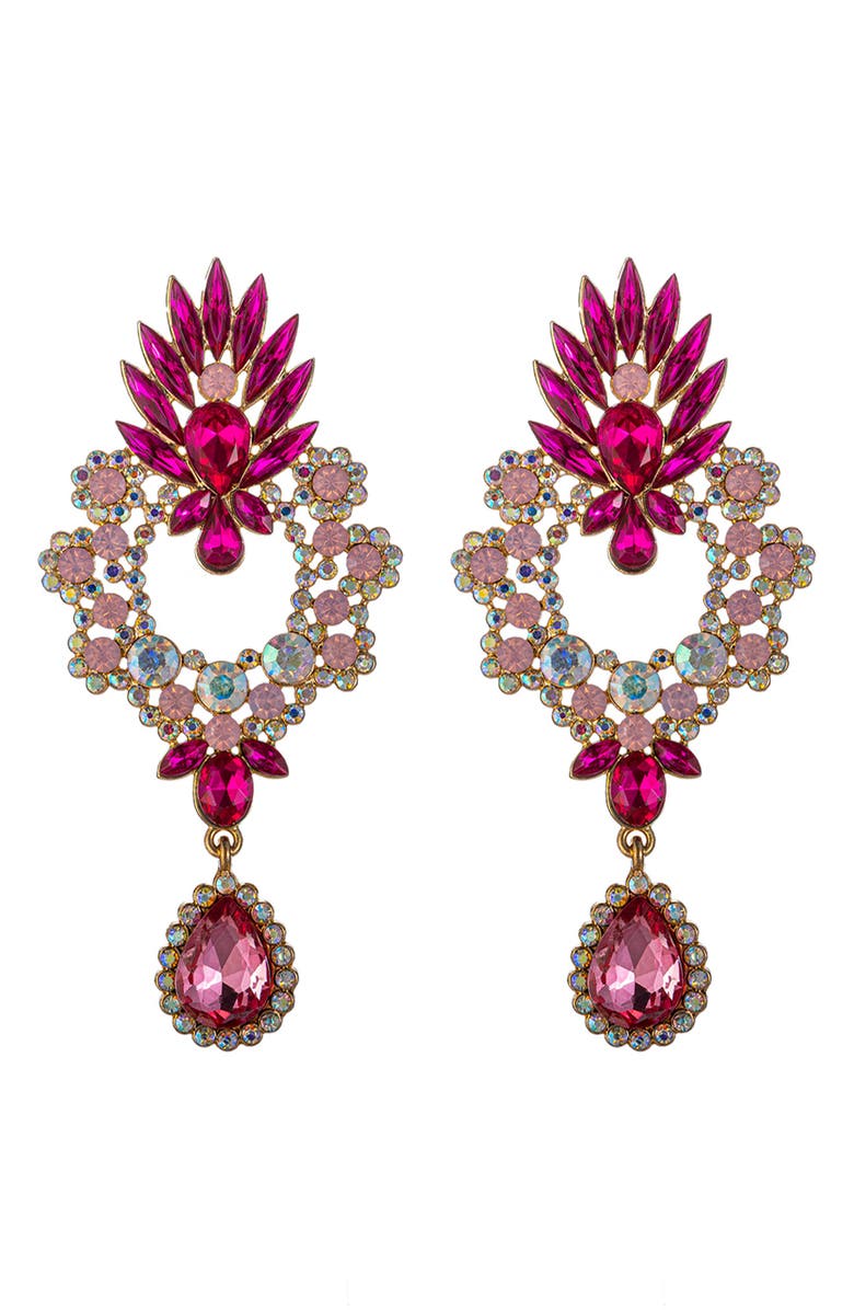 EYE CANDY LOS ANGELES Lucie Drop Earrings, Main, color, 