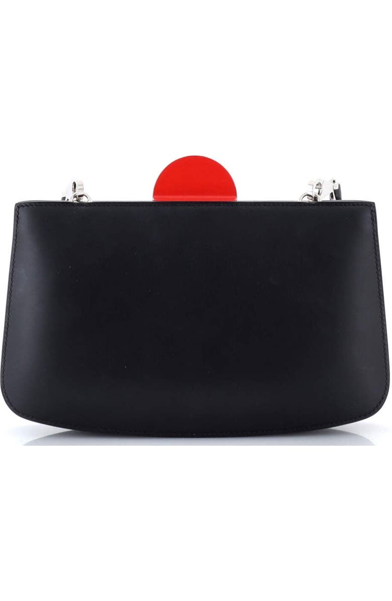 Pre-Owned Hermes Space Sac a Malice Handbag Monsieur with Lizard 23, Alternate, color, Noir