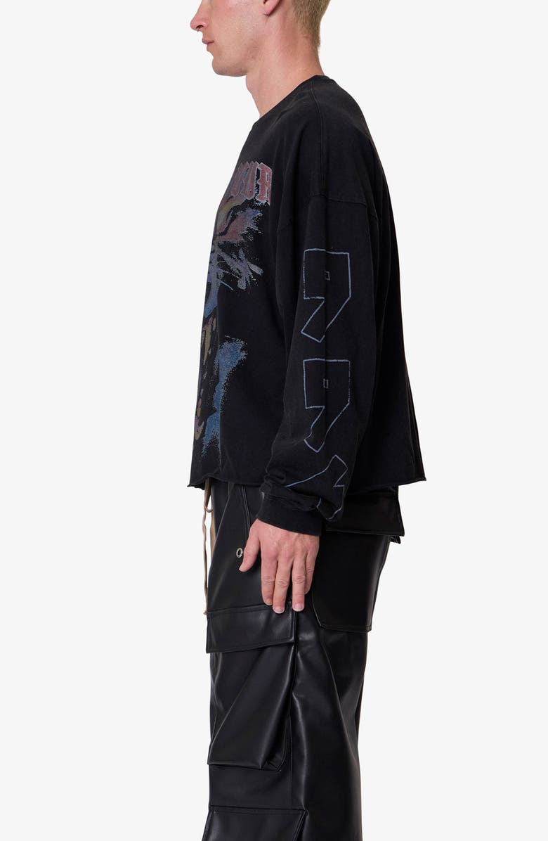 mnml 994 Wolf Oversize Cotton Graphic T-Shirt, Alternate, color, 
