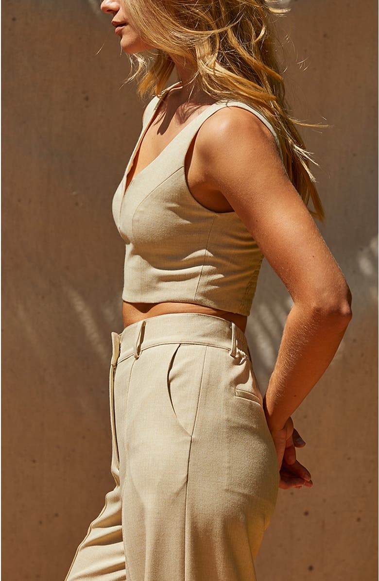 CRESCENT V-wire Crop Top, Alternate, color, 