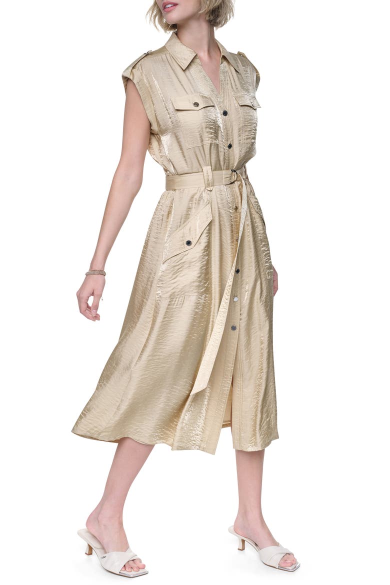 Belted Shirtdress, Alternate, color, MOJAVE DESERT