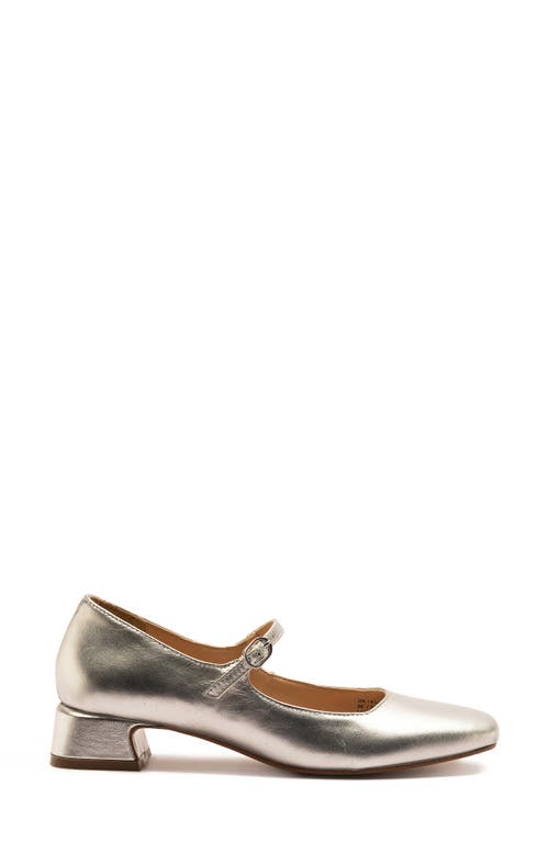 Off The Hook London Picadilly Mary Jane Pump In Silver