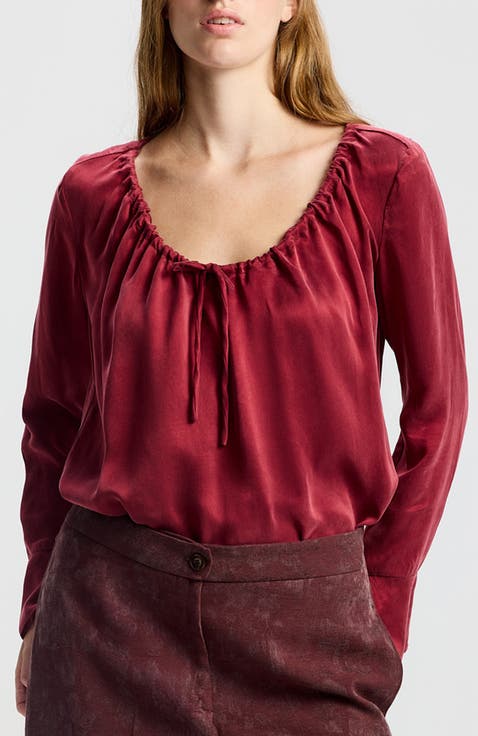 Ilana Tie-neck Relaxed Top