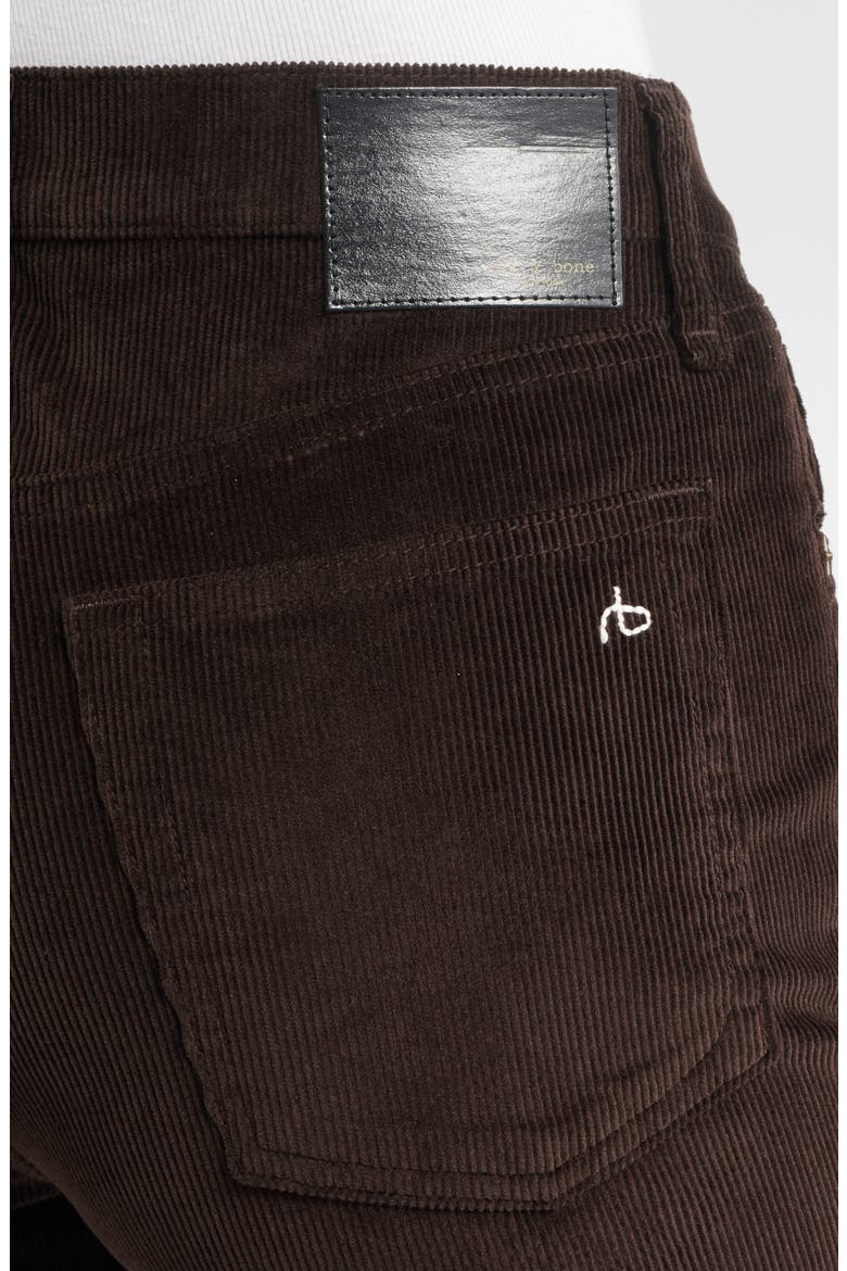 Harlow Corduroy Straight Leg Pants, Alternate, color, DBRWN