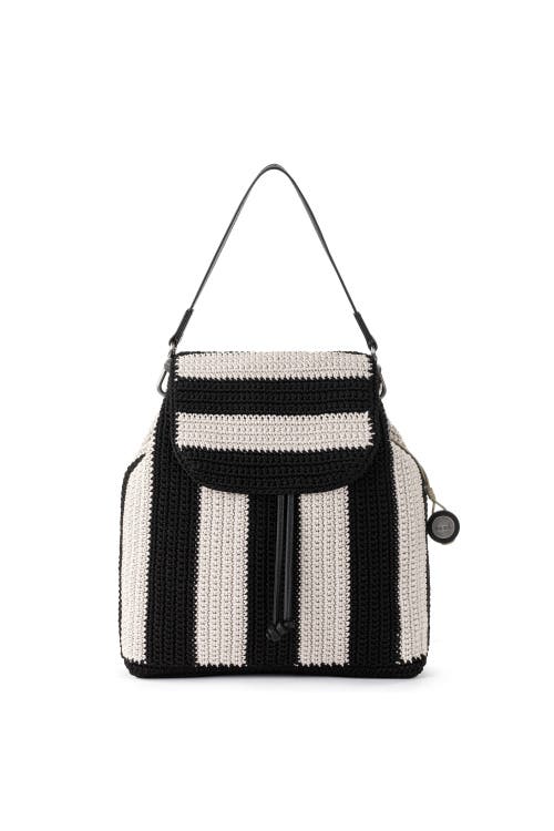 The Sak Sayulita Backpack In Black Stripe