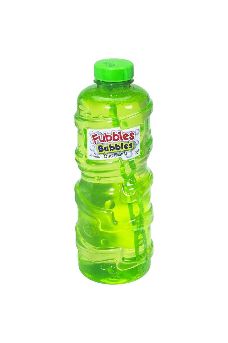 Fubbles 32 Fluid Ounce Bubble Solution, Main, color, Multicolored