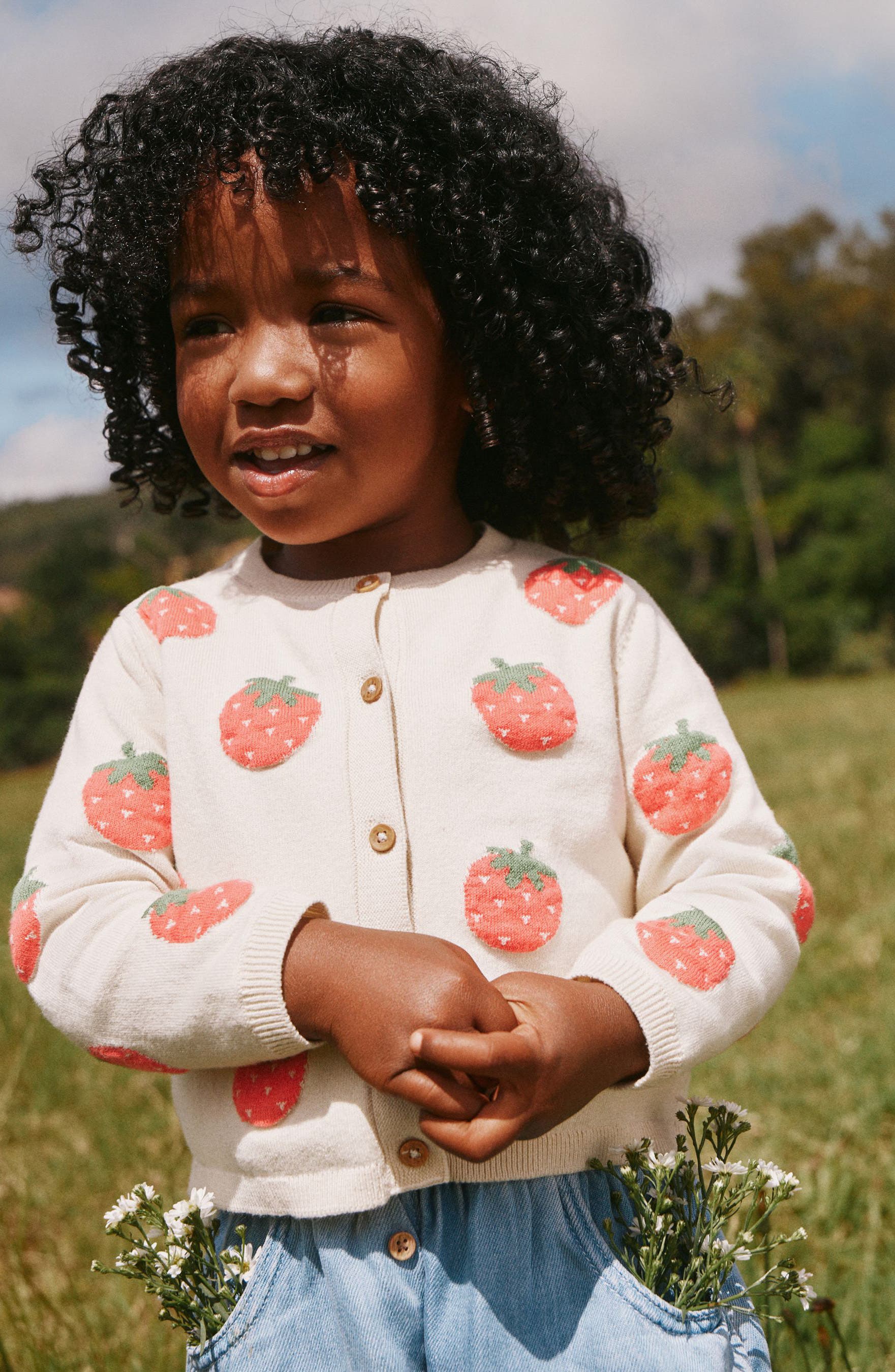 NEXT Kids' Strawberry Cardigan — фото 2
