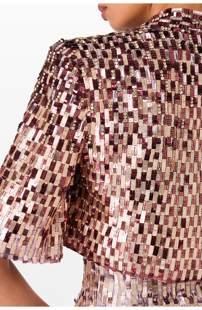 Jenny Packham Cristobel Jacket, Alternate, color, Ammonite