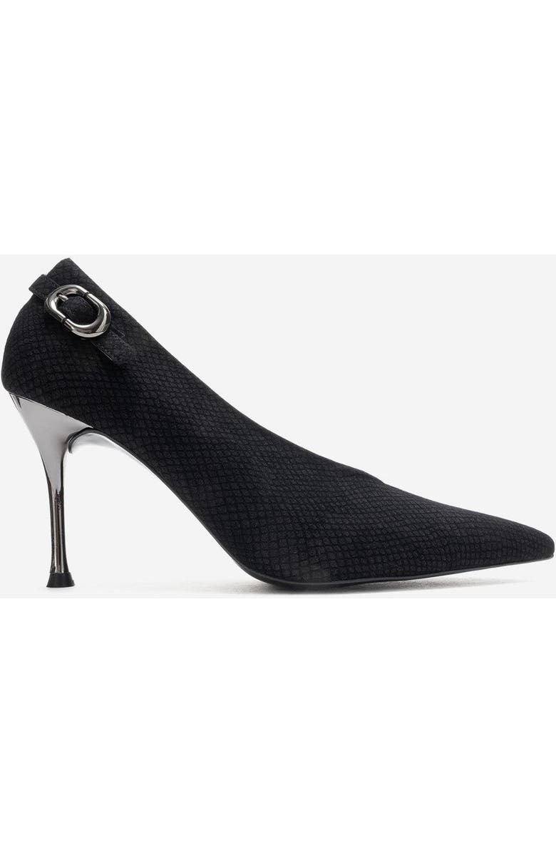 Prologue Shoes Molly Stiletto Pump, Alternate, color, Black Pattern