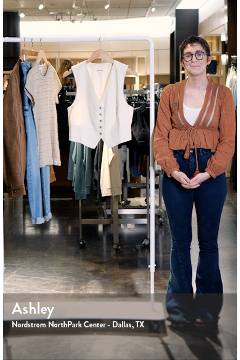 Linen Blend Vest video