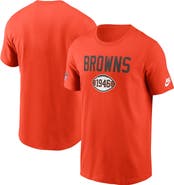 Nike Men's Nike Orange Cleveland Browns Alt Pack Onside Conversion Performance T-Shirt