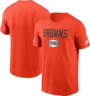 Nike Men's Nike Orange Cleveland Browns Alt Pack Onside Conversion Performance T-Shirt