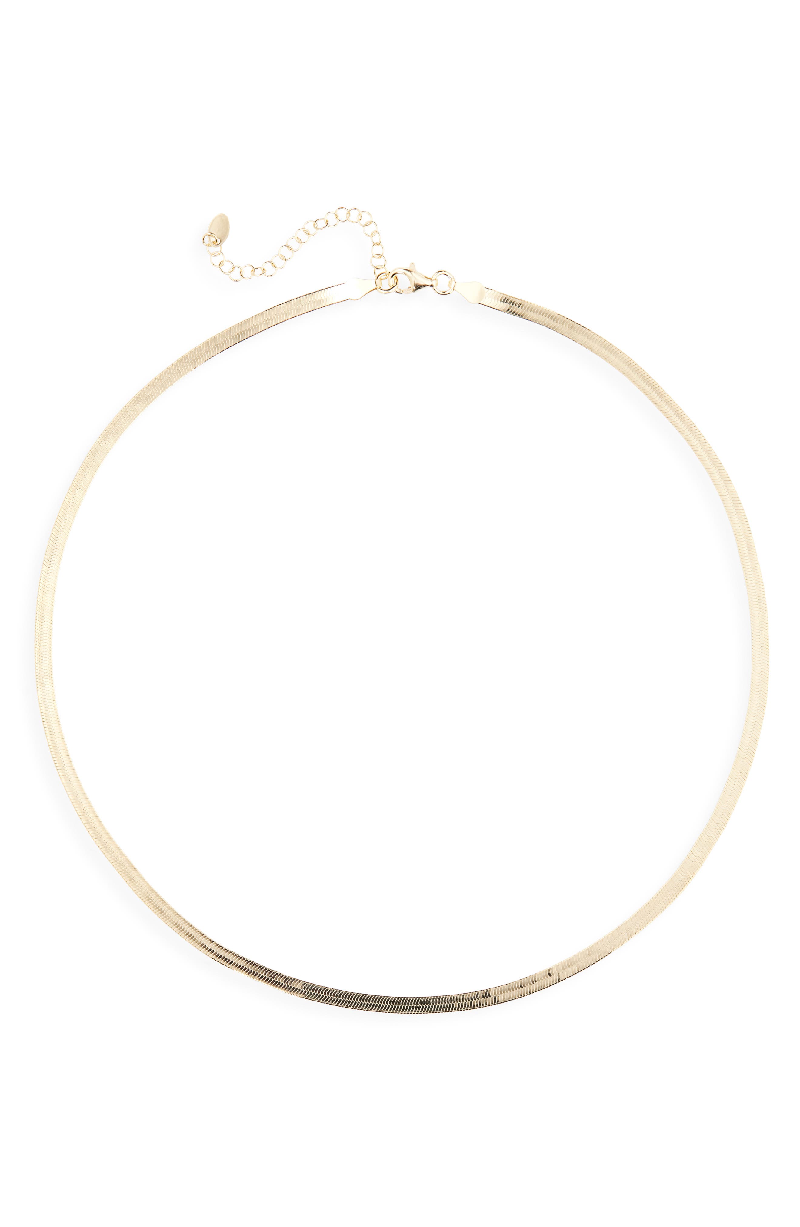 ARGENTO VIVO Herringbone Necklace
