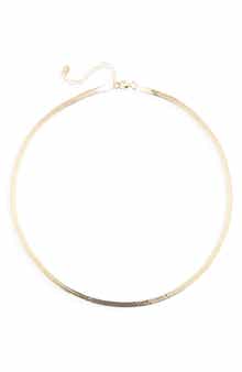 ARGENTO VIVO Herringbone Necklace