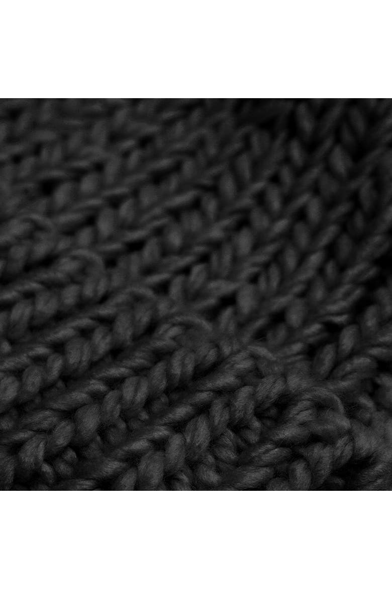 Winter's Kiss Beanie, Alternate, color, Black
