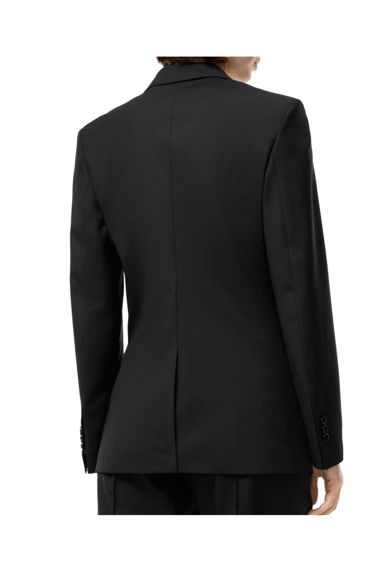 Wool Tailored Jacket, Alternate, color, Black