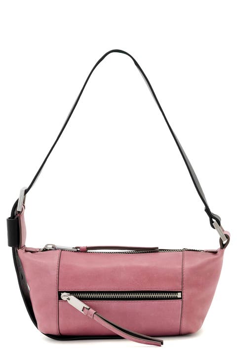 Mini Vega Leather Shoulder Bag