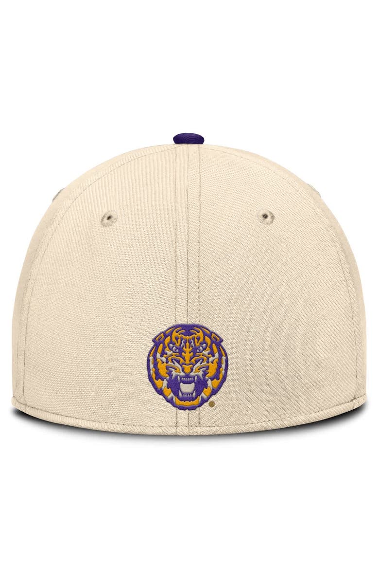 Nike Men's Nike Natural LSU Tigers 2026 Primetime Swooshflex Hat, Alternate, color, Natural