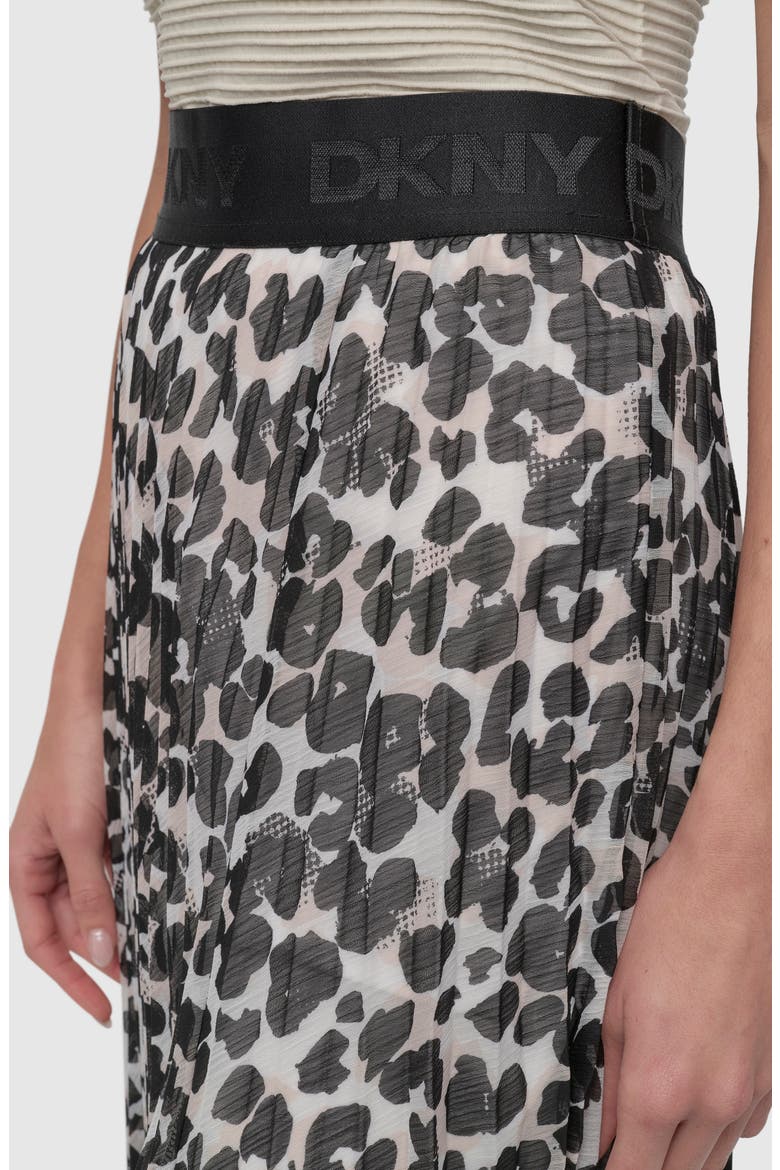 Print Asymmetric Midi Skirt, Alternate, color, SPRING ANIMAL IVORY