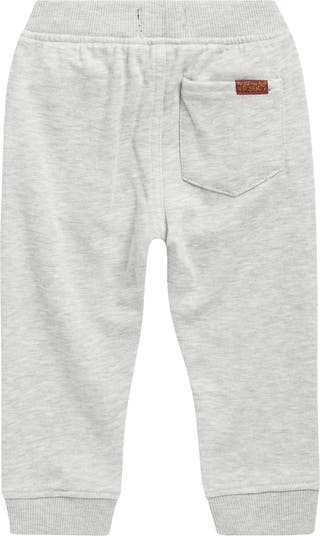 Denim Hooded Shirt & Joggers Set