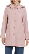 Kate Spade Water Resistant Coat with Removable Hood