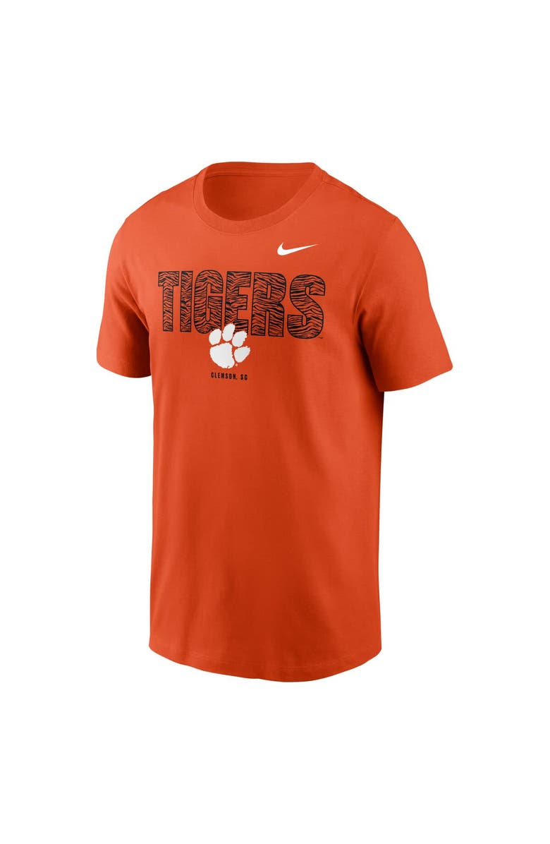 Nike Men's Nike Orange Clemson Tigers Campus Local T-Shirt, Alternate, color,