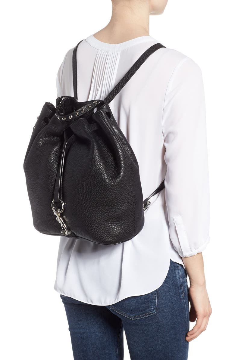 Rebecca Minkoff Blythe Leather Backpack, Alternate, color,