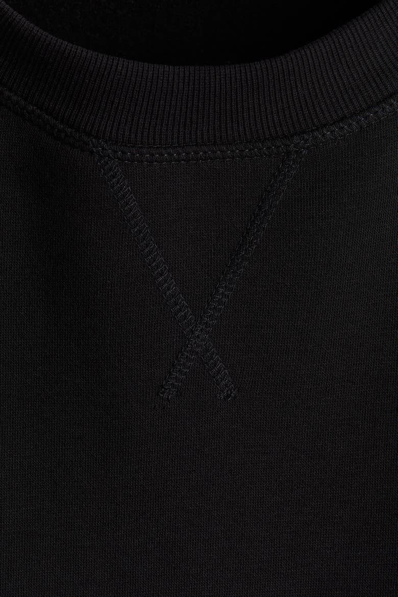 Oversized Sweatshirt, Alternate, color, Black